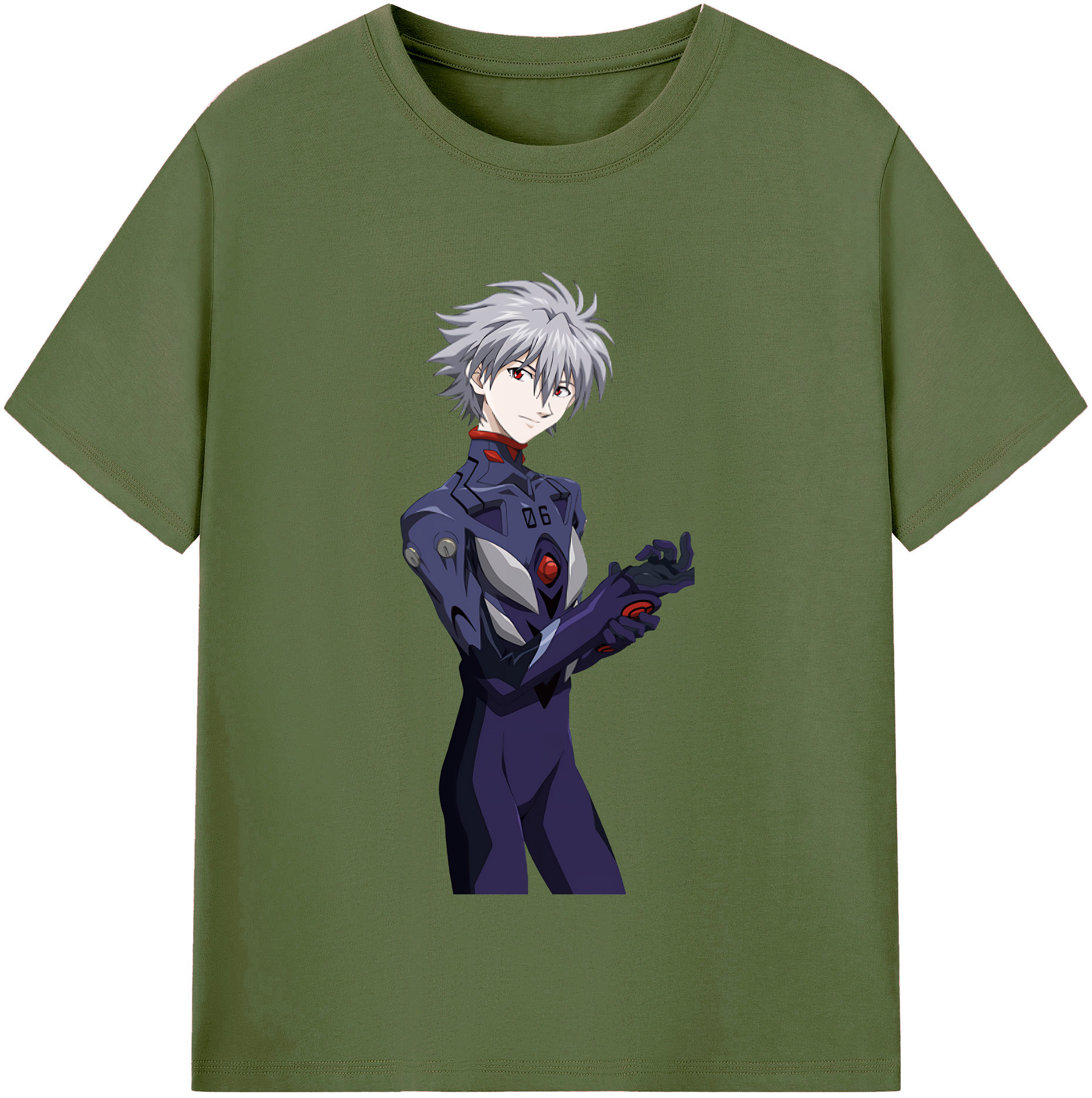 （画像用） EVA 新世紀エヴァンゲリオン 綿100％半袖Tシャツ（フロントプリント）